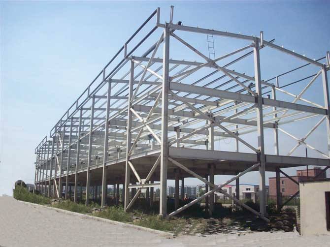 公主岭网架加工之眼跳岩对管桁架的影响